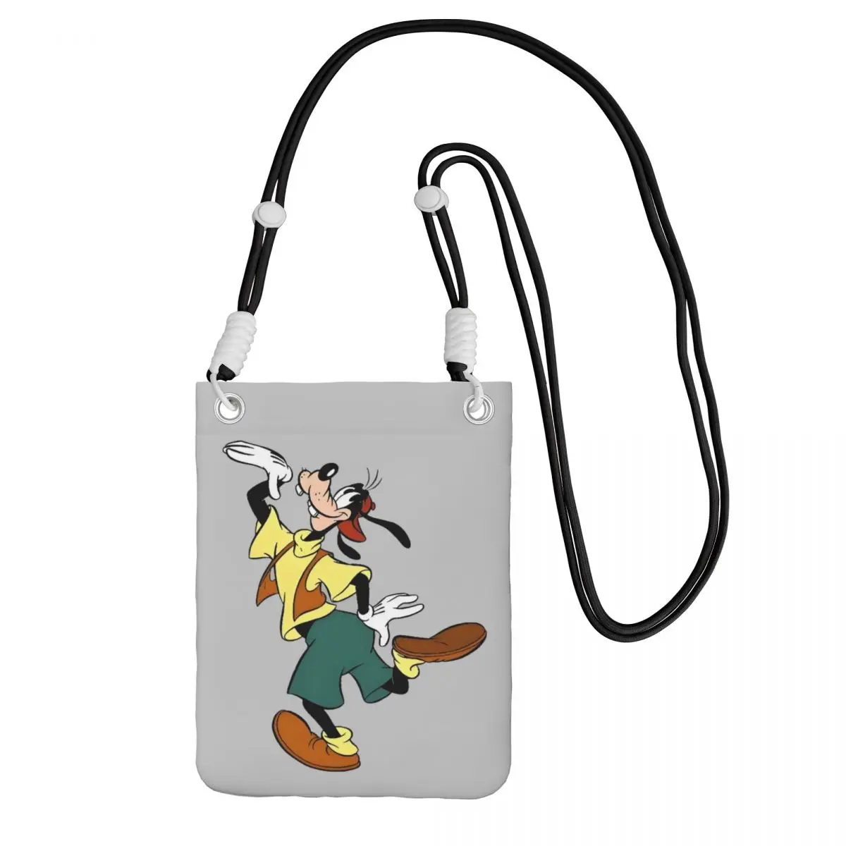 

Custom Goofy Carry A Mobile Phone Bag Diagonally Men Women Casual Cartoons Mobile Phone Bag for Running Phone Money Pouch