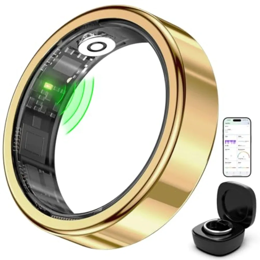 

Умное кольцо FitElf 3 Pro: фитнес-трекер, монитор здоровья и сна, измерение давления, пульса и уровня кислорода для женщин и мужчин