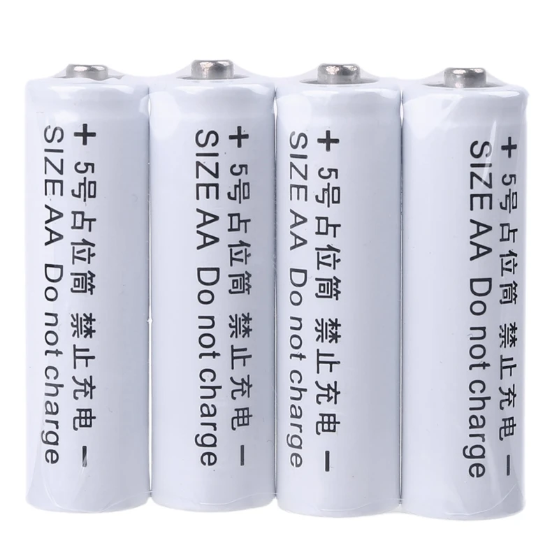 DUNIFake-Installation de batterie pour coque, pas d'alimentation, AA 14500 LR6, espacement des emplacements, connecteur pour AA Battery Eliminator 28GE, 4 pièces