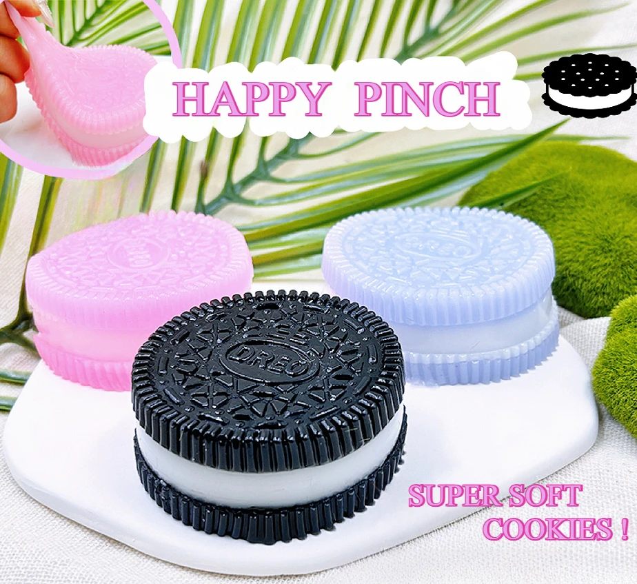 New Analog Cat Claw  biscuit Happy Kneading Toys Super Soft Mud Adult Decompression Vent Children's Holiday Gifts image 2