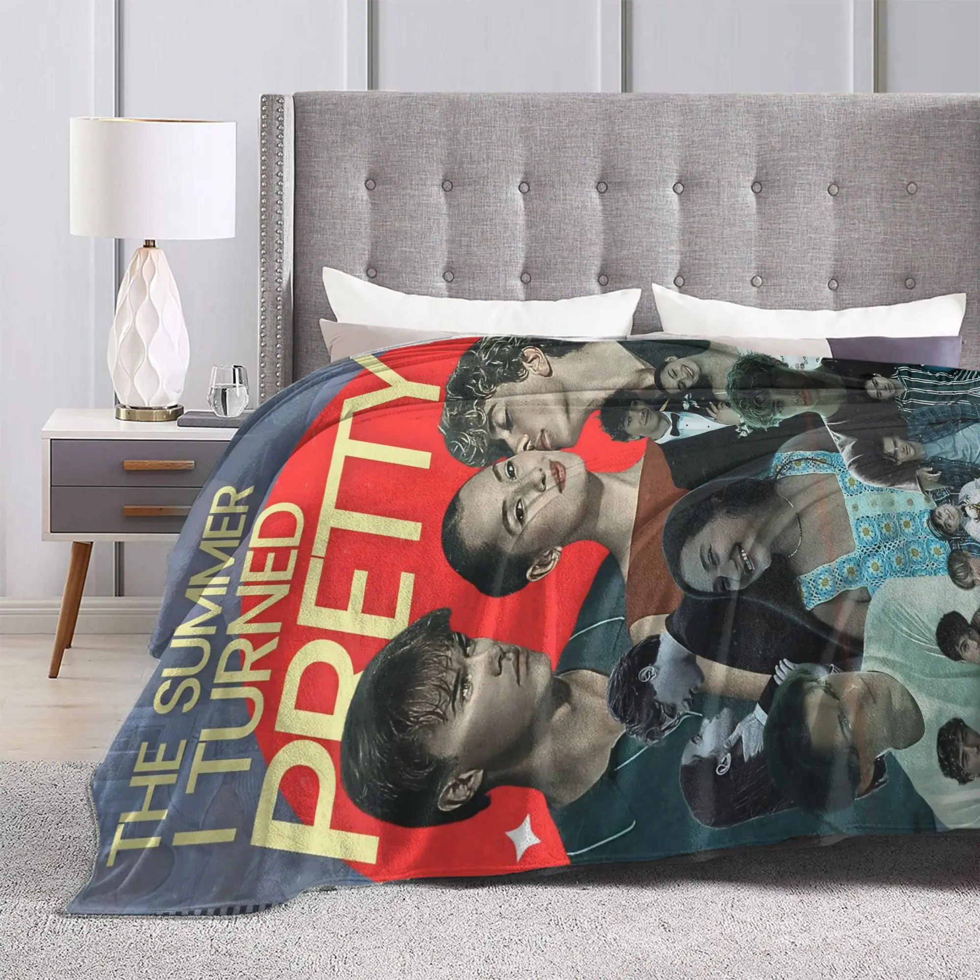 TSITP الصيف تحولت جميلة الدافئة بطانية ناعمة كونراد فيشر أفخم رمي بطانية غرفة نوم الفانيلا المفرش أريكة غطاء سرير