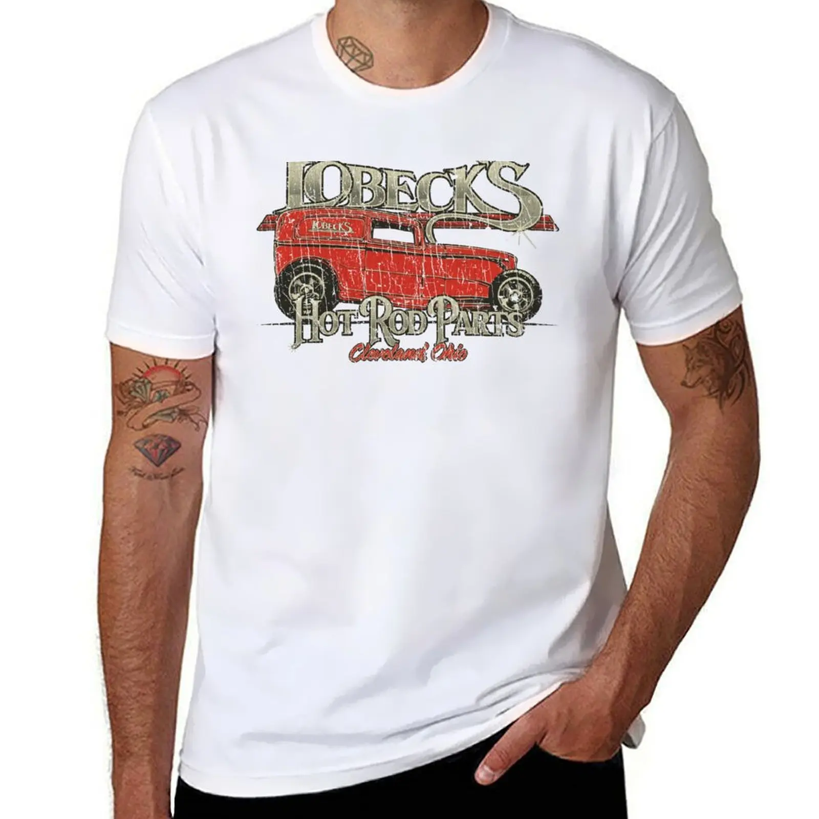 

Lobeck's Hot Rod Parts 1973 T-Shirt g man t shirts for men man graphic t shirt T-Shirt
