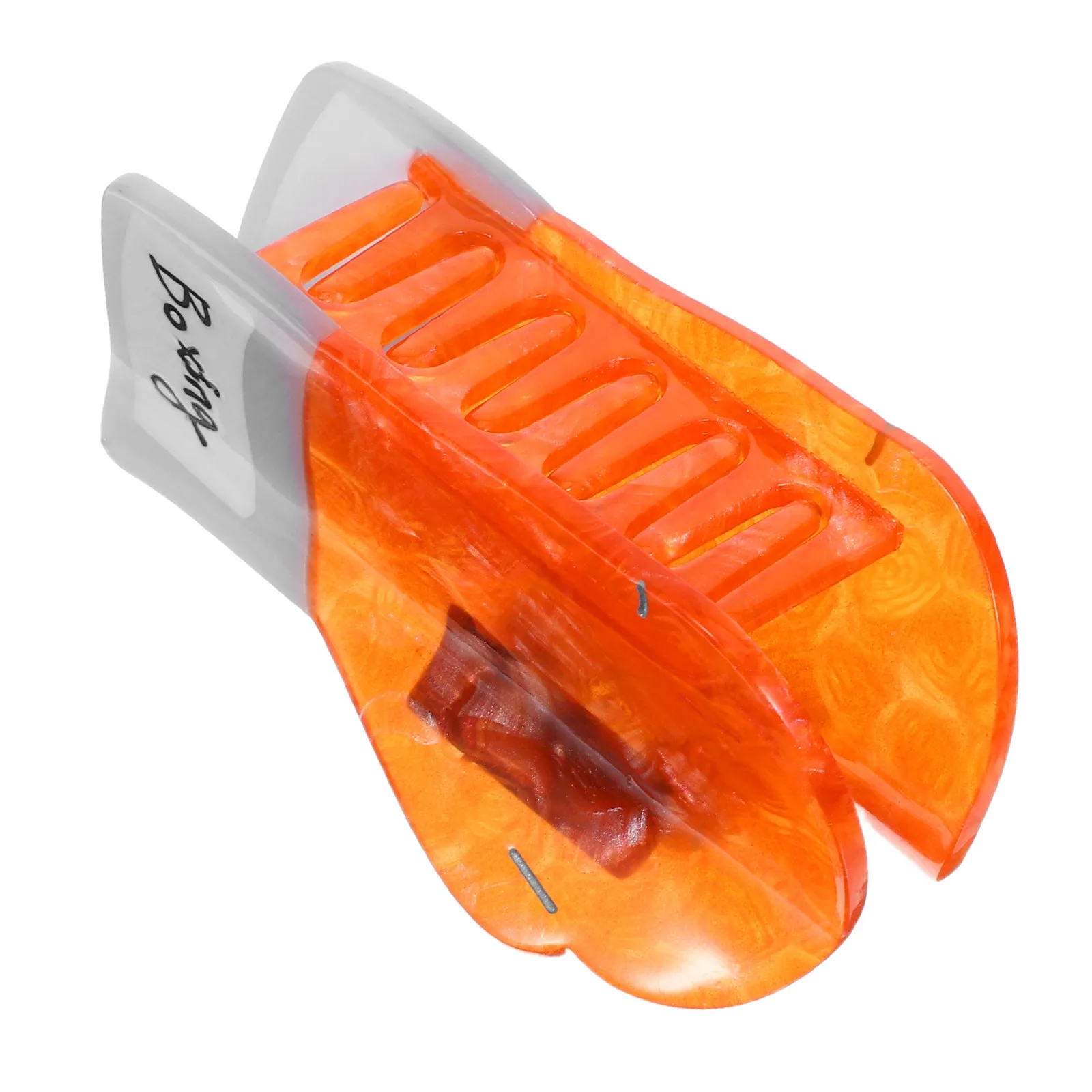 

Boxing Glove Shaped Claw Clip for Women Acetate Nonslip Hair Barrette Quick Updo Chignon Styler Small Jaw Clamp Fashion