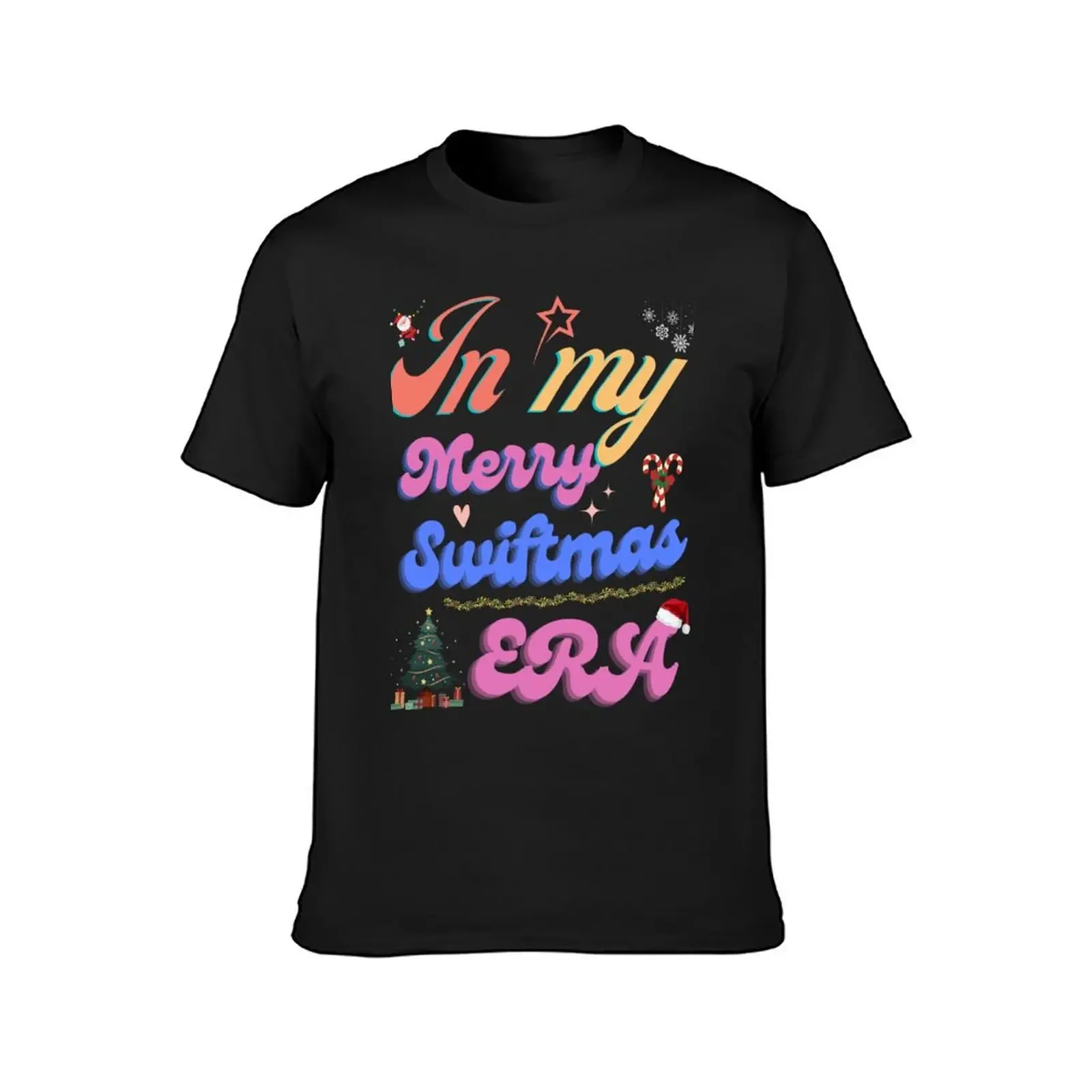 In My Merry Swiftmas Era T-Shirt cute clothes blanks mens cotton t shirts