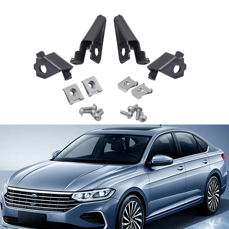 Headlight repair kit bracket installation clip For Vw Polo Headlight Repair Kit Bracket Mount Clips Rh & Lh Side (2009-2017)