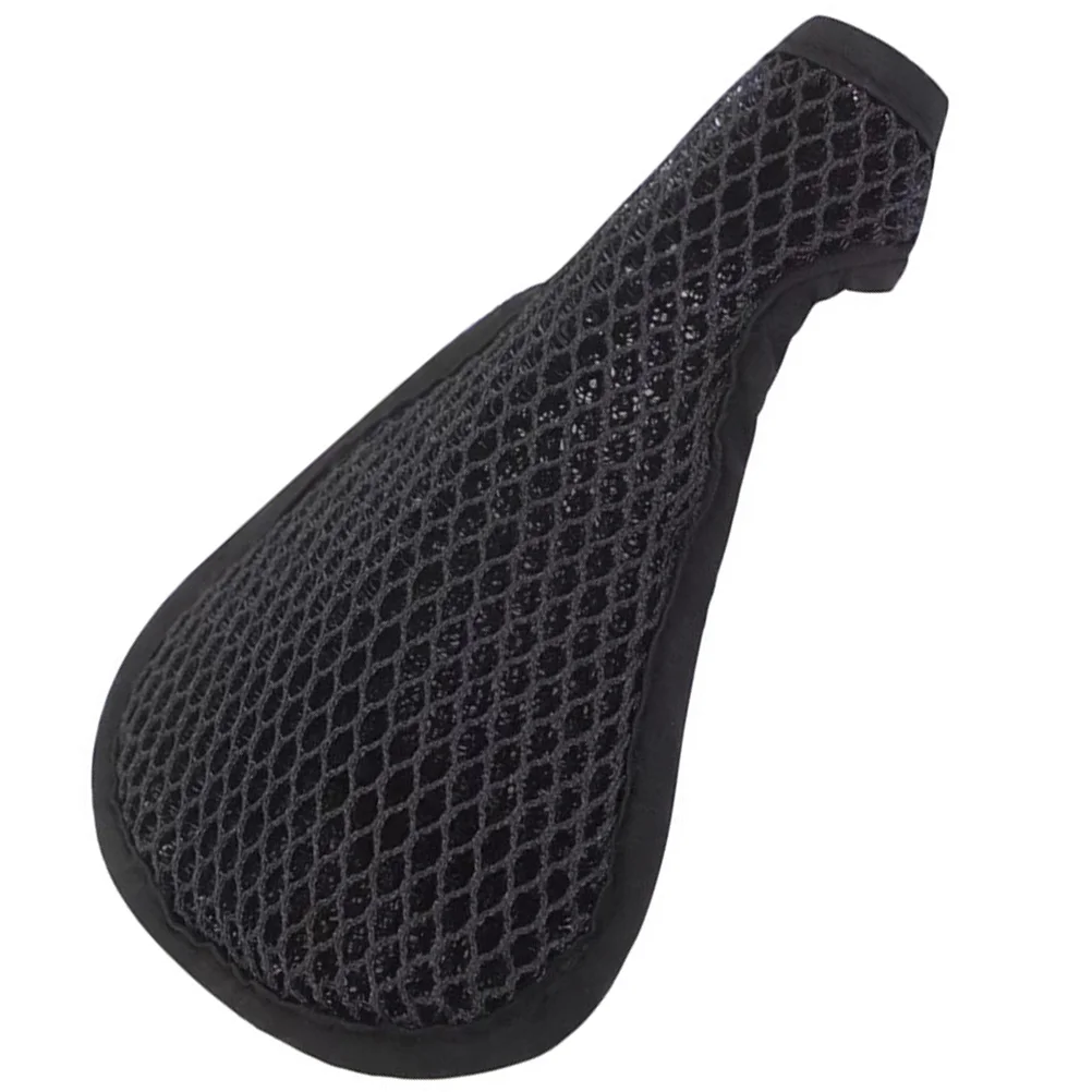 Bicycle Saddle Mesh Sleeve Mesh Pads Seat Cover Cushion Net Protector Bike Saddle Protector bike saddle mesh cover