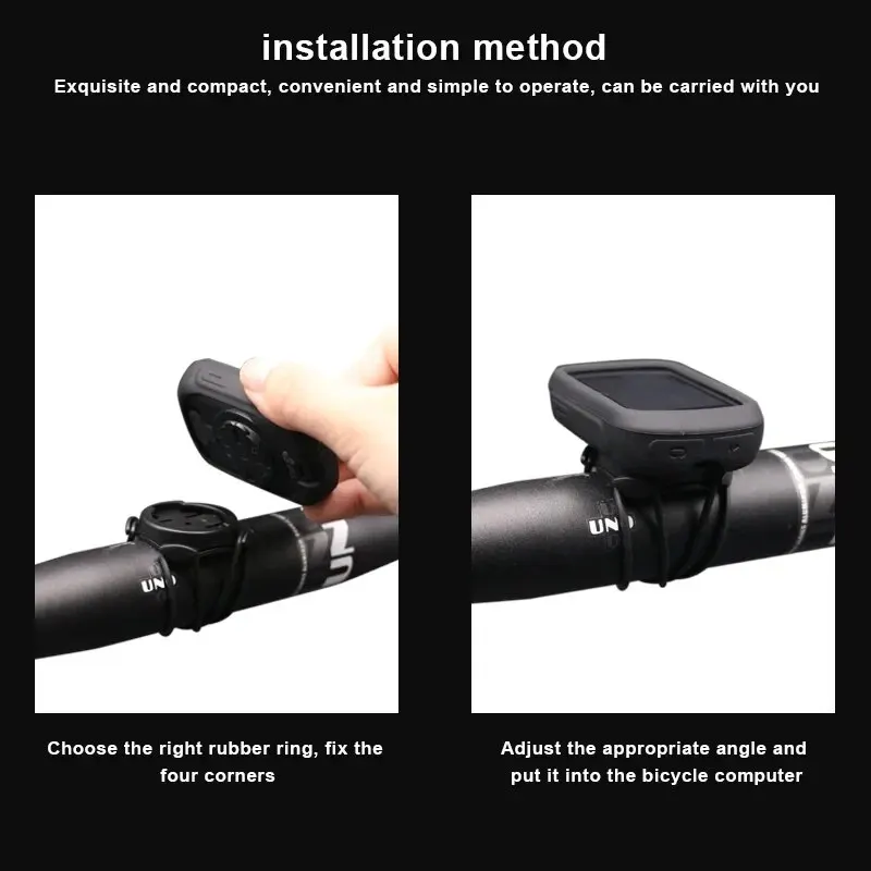 Fahrrad Computer Halter Kunststoff MTB Mountainbike Stoppuhr Halterung Rennrad Radfahren Tacho Ständer für Garmin Edge Serie – Detail 3