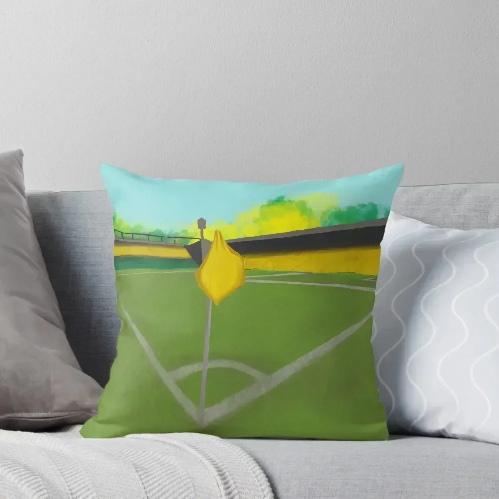 Norwich City Carrow Road artwork Throw Pillow Pillow Case Christmas Decorative pillow case Sofa Cushions