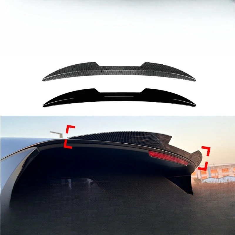 

Подходит для Volkswagen ID.3 2019 + лезвие, верхнее крыло, фиксированное ветровое крыло, задний спойлер, внешняя модификация крыла