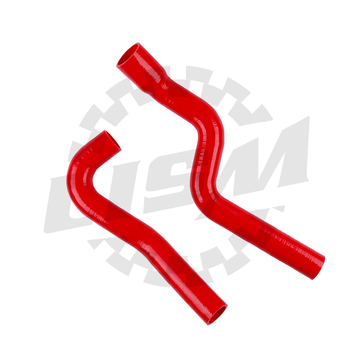 2PCS 4PLY For 2007-2010 Jeep Wrangler JK 2.8CRD EEP/ JK/ 044A Silicone Intercooler Hose Kit Pipe 2008 2009 Replacement Parts