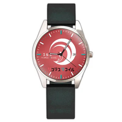 Reloj de pulsera electrónico de cuarzo para hombres y mujeres, reloj de dibujos animados de moda, Anime Lycoris, retroceso, Nishikigi, Chisato, Inoue, Takina, Cosplay, estudiante