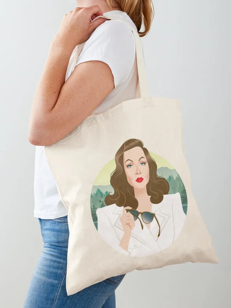 

Leave her Tote Bag shopping bag logo Custom bag Woman shopper woman shopping