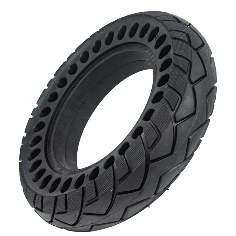 Black Scooter Tire 10X2.50 Solid Tire 60/70-6.5 Rubber Tyre For Ninebot Max G30 Scooter Accessories