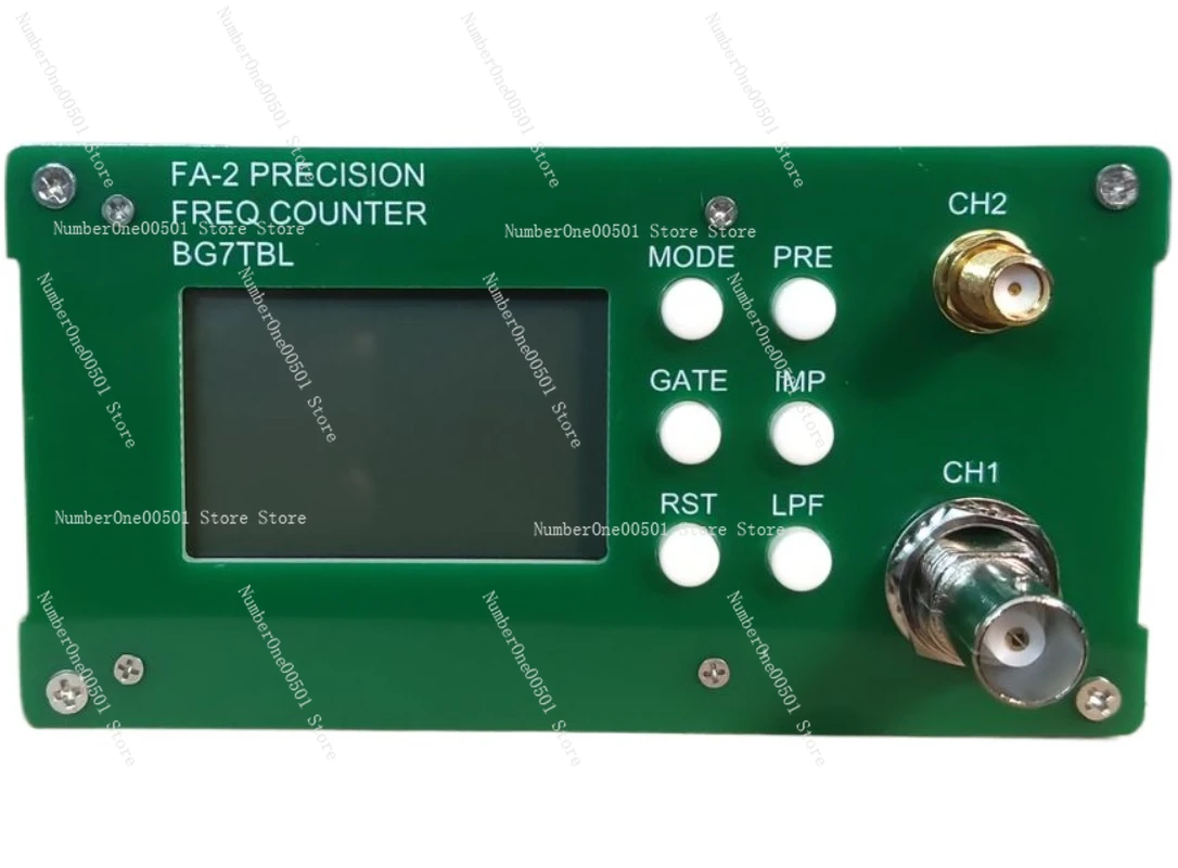 Frequency Meter 11Bit/Sec 10MHz OCXO  + Power Adapter, BGTBL FA-2 Plus 1Hz-6GHz/12.4GHz/26.5GHz Frequency Counter