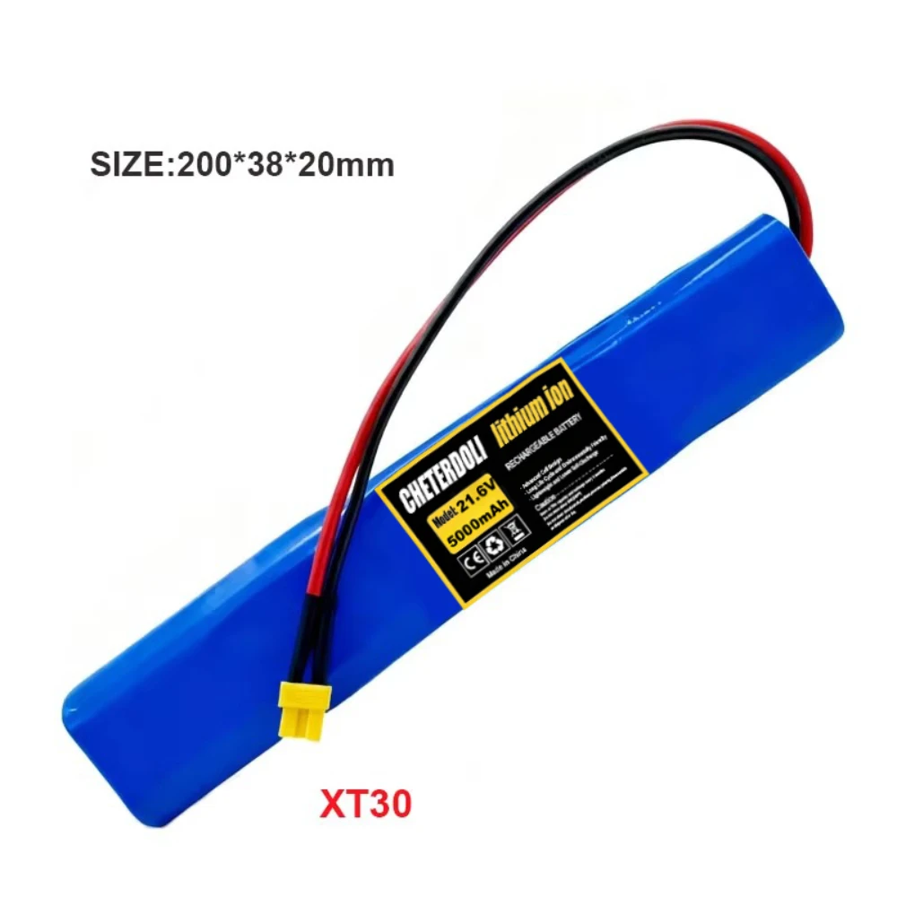 6S1P 21.6V 5000mAh  Rechargeable Li‑ion Battery Pack Long Lasting Power Supply Spare Battery for Power Tools Garden Equipment