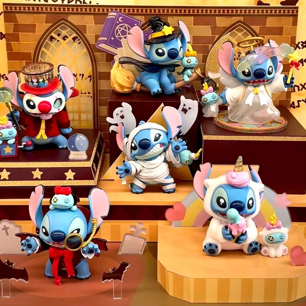 

Stitch Funny Diary 2.0 Blind Box Stitch Figure Peripheral Trendy Doll Doll Desktop Ornament Birthday Gift