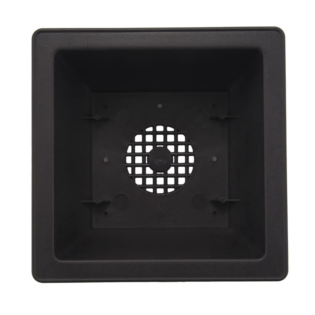 Maceta cuadrada de plástico para entrenamiento de bonsái, contenedor de flores suculentas para jardín, 60 piezas, 4,7 pulgadas