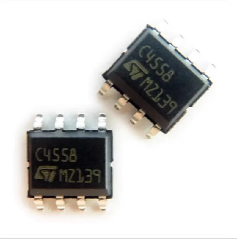 10PCS TJM4558CDT Surface mount SOIC-8 high-speed, broadband operational amplifier chip IC