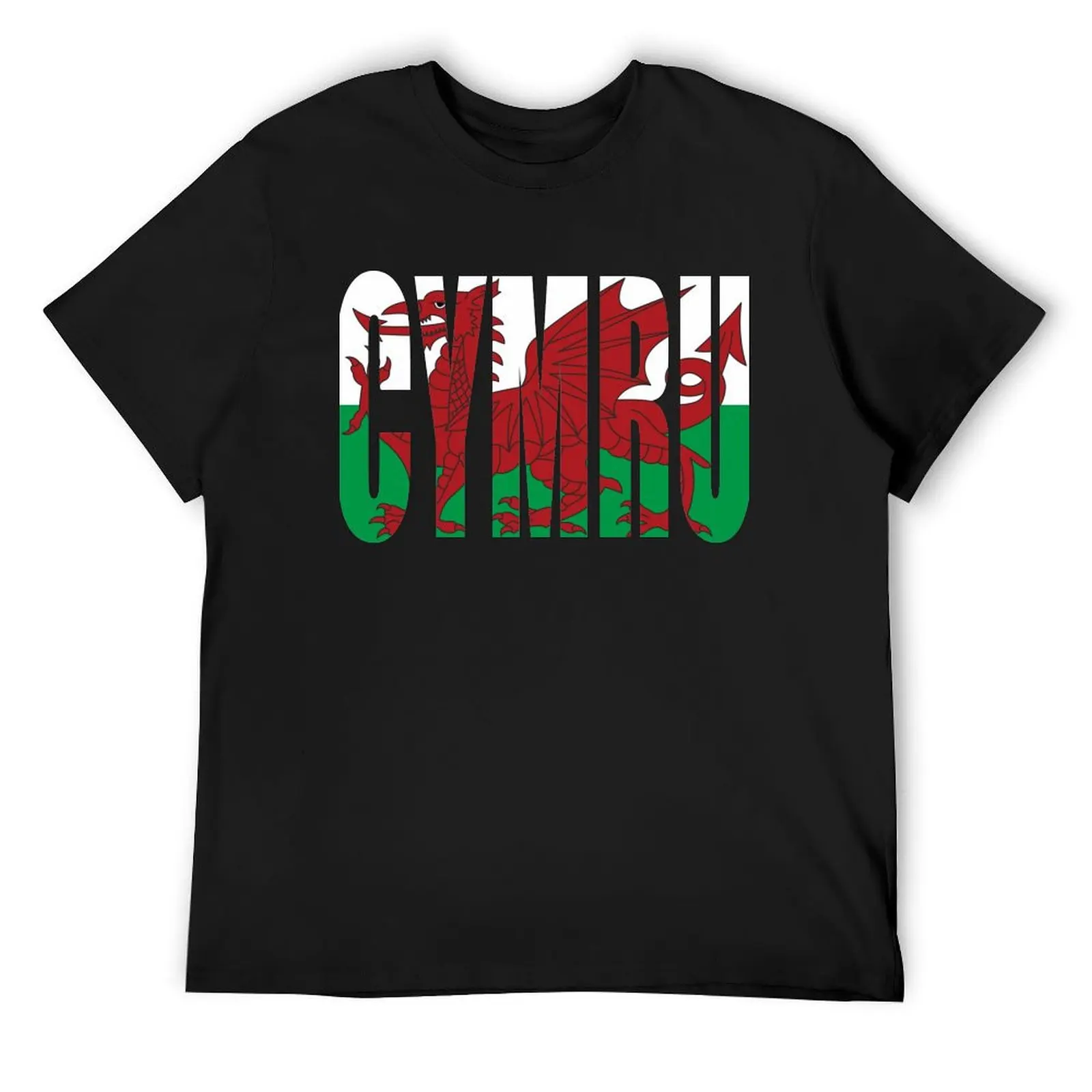 Cymru T-Shirt graphic tee shirt oversized boys animal print anime stuff slim fit t shirts for men