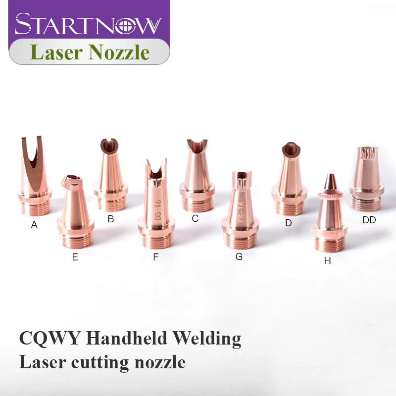 Startnow 5PCS/Lot Laser Welding Head Nozzle Copper Welding Nozzles For CQWY Laser Hand-held Welding Machine Parts