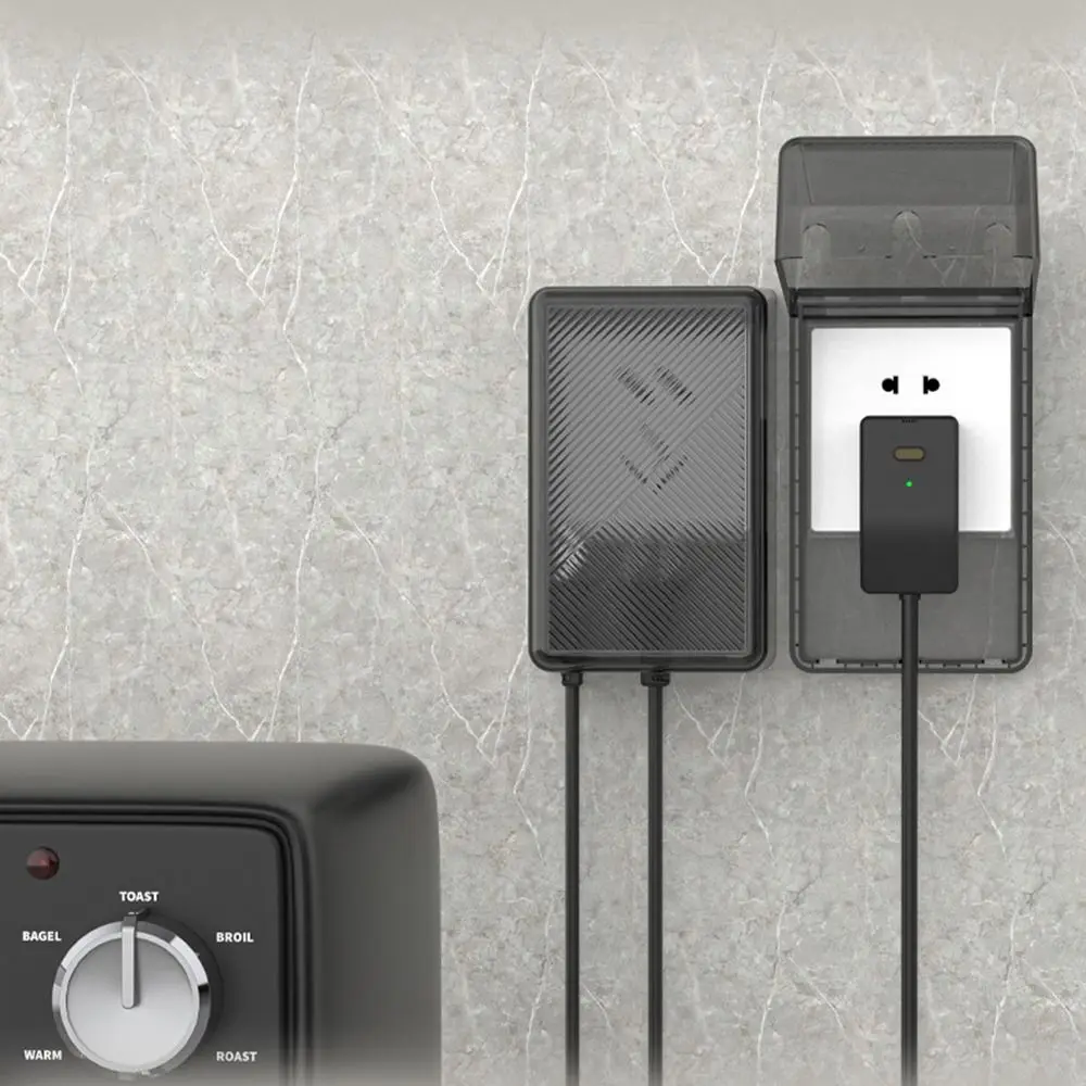 Penutup Pelindung Saklar Tipe 86 Penutup Steker Listrik Berperekat Tahan Air Kotak Penahan Air Steker Transparan Tahan Percikan