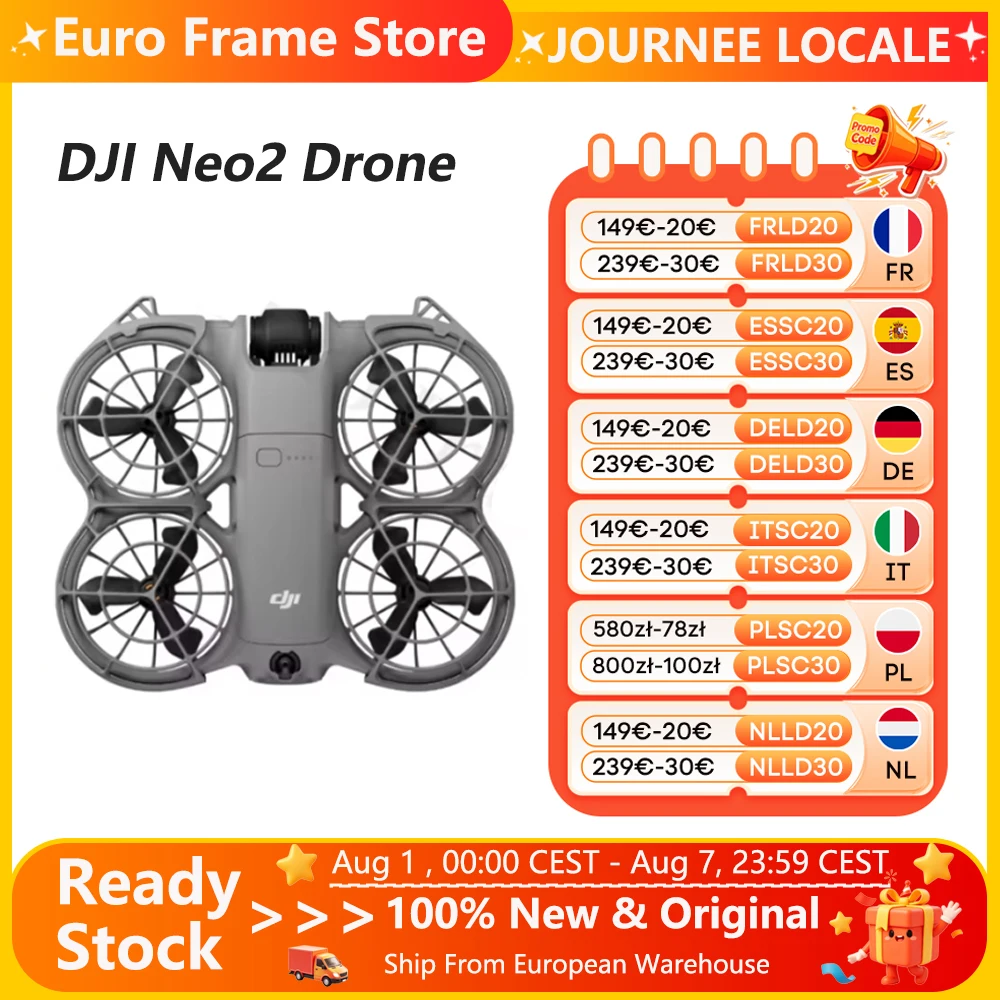 DJI Neo2 Drone 4K Stabilizzato Portatile 151g
