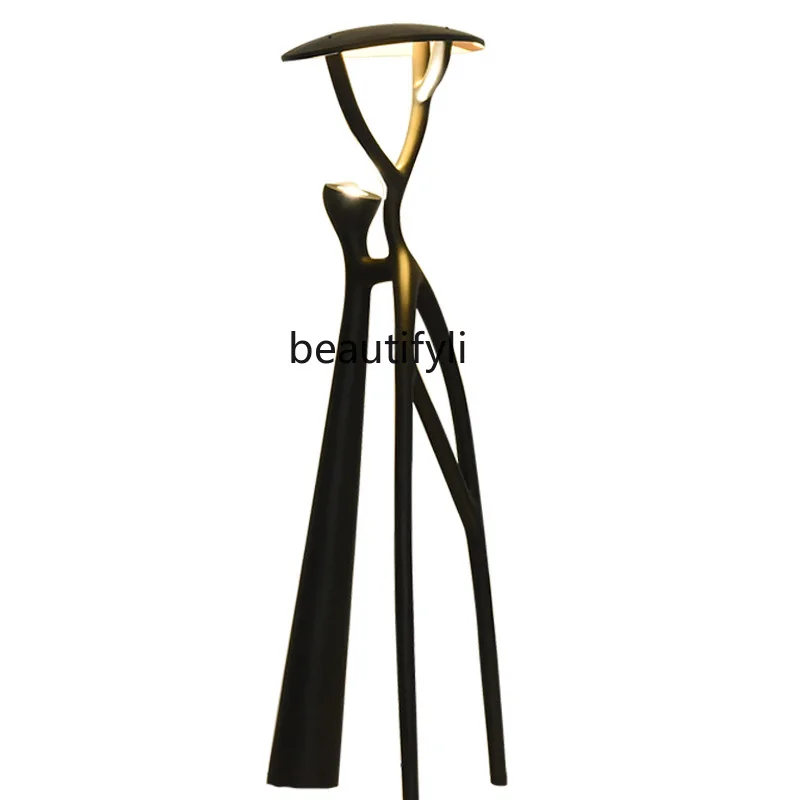 

Post-Modern Floor Lamp Creative Living Room Bedroom Decoration Light Luxury Art Sculpture Big Decorations