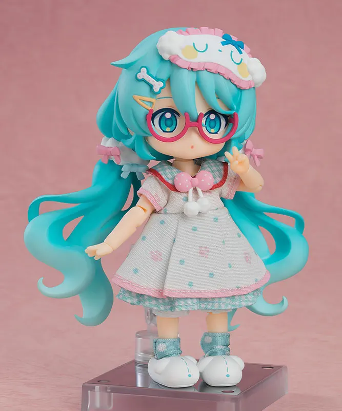 Original Doll Vocal Series 01 Hatsune Miku Loungewear Outfit Ver. Anime Figure Kwaii Q PVC Model Collection Gift