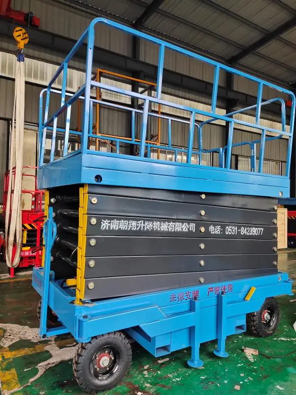 Aerial Work Electric Scissor Lift Platform Aerial Work Table Fixed Boom Lift Telescoping Lift Scaffolding Electric Scissor