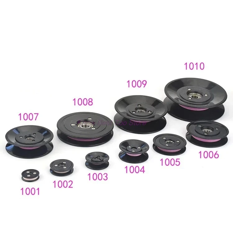 

5PCS 1001-1005 U groove wheel winding machine pulley, ceramic guide wheel, 4cmV groove wire wheel combination guide roller