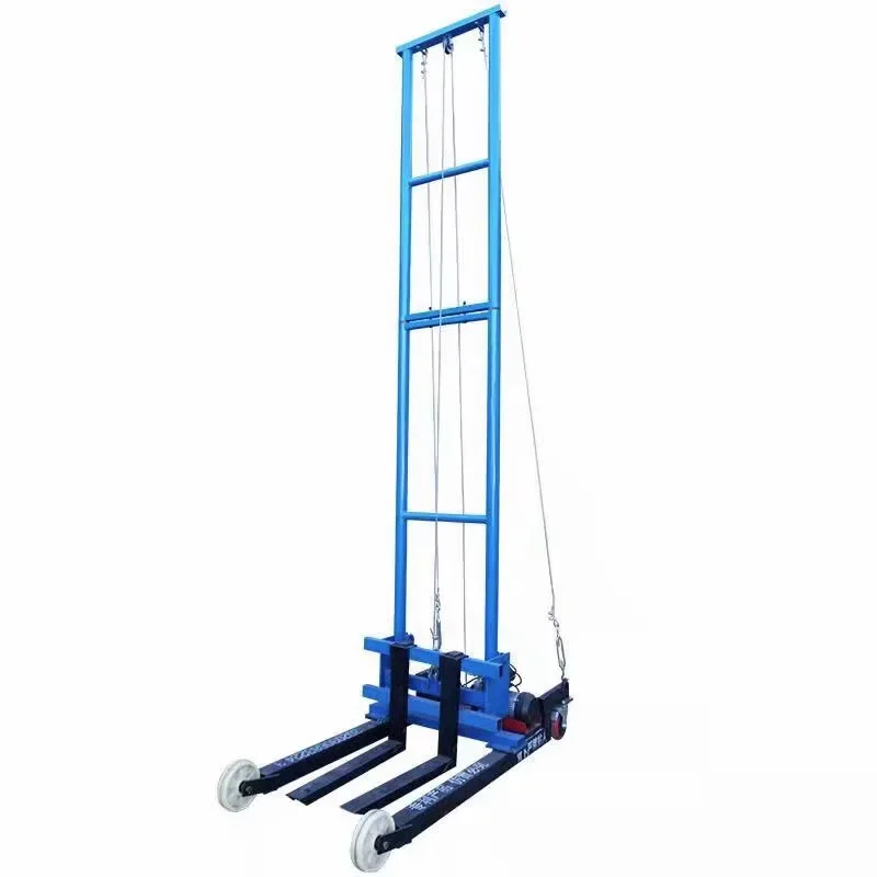 3 M Electric Brick Loading Machine Multi-function Lifter Straight Lift Expansion Ladder Suitable For Construction Site Warehouse