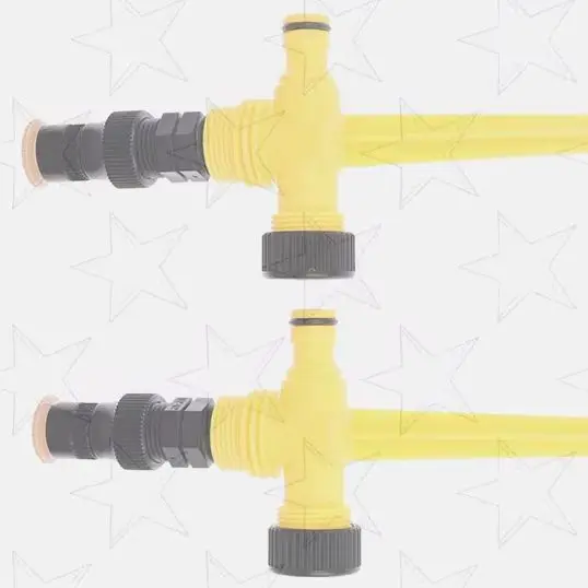 

360 Degree Automatic Sprinkler Lawn Irrigation Head Adjustable Spray Nozzles Roof Cooling Sprinkler Industry Garden Tool Instock