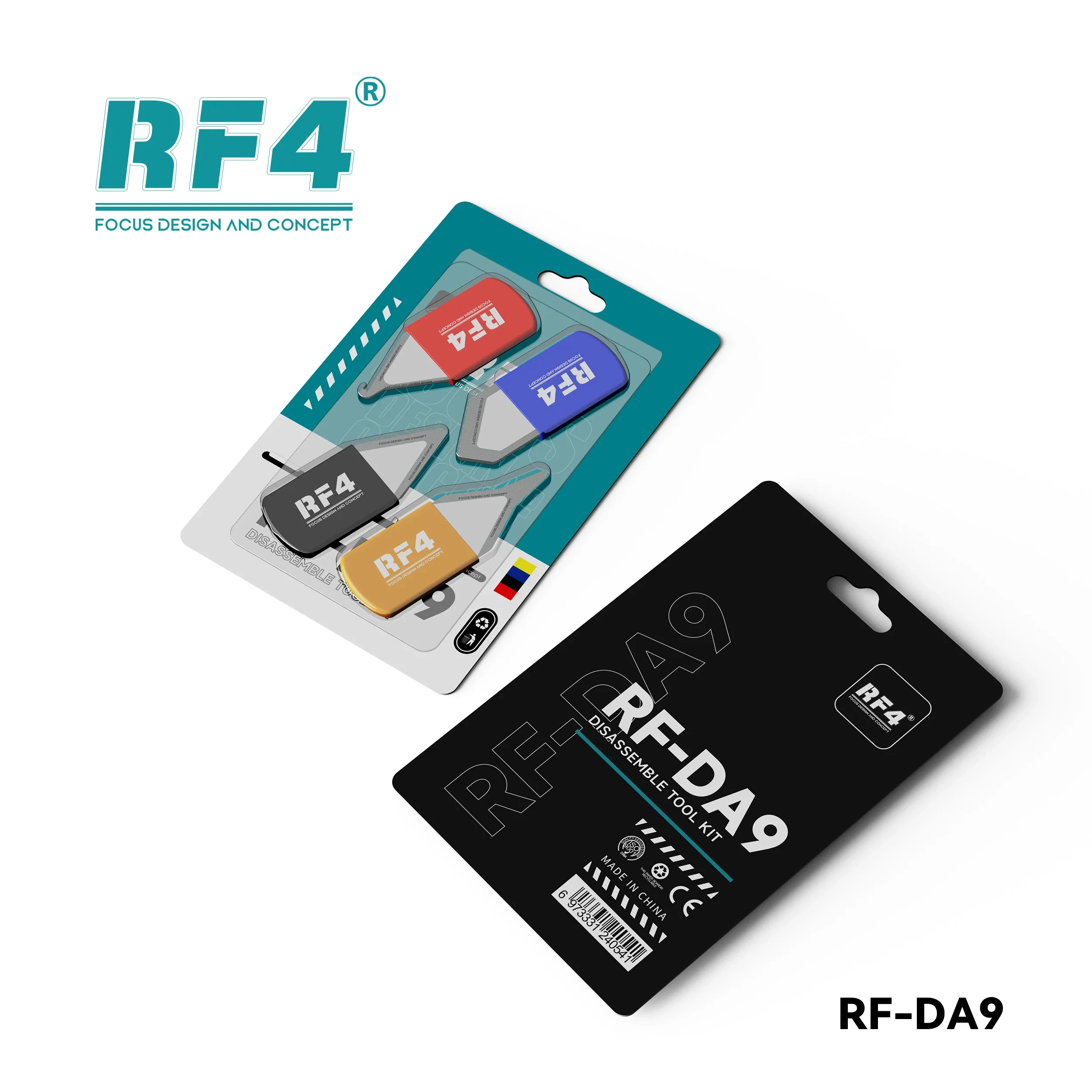 

​ Многофункциональный набор инструментов для разборки и сборки RF4, прецизионный ремонт мобильного телефона/электронных изделий RF-DA8/DA9 ​