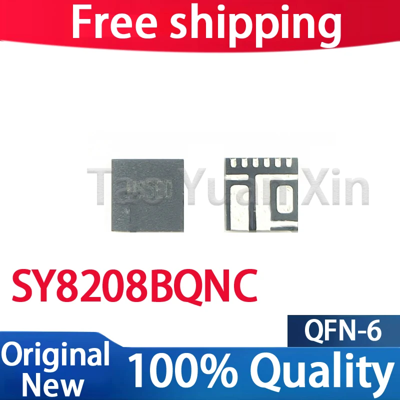 (5-10piece) 100% New SY8208BQNC SY8208B SY8208 (MS4GE MS3VM MS3BB MS3BC) QFN-6 Chipset