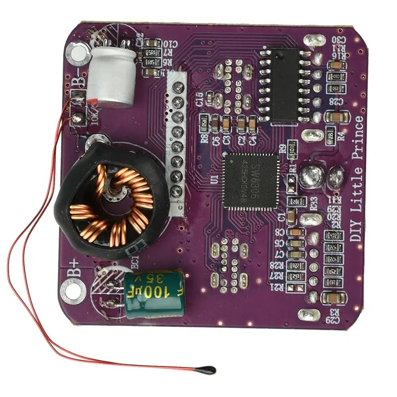 DTB7 Buck-Boost Circuit 4S PD100W Lithium Battery Protection Module, 20V 5A Fast Charging Bidirectional, PCB