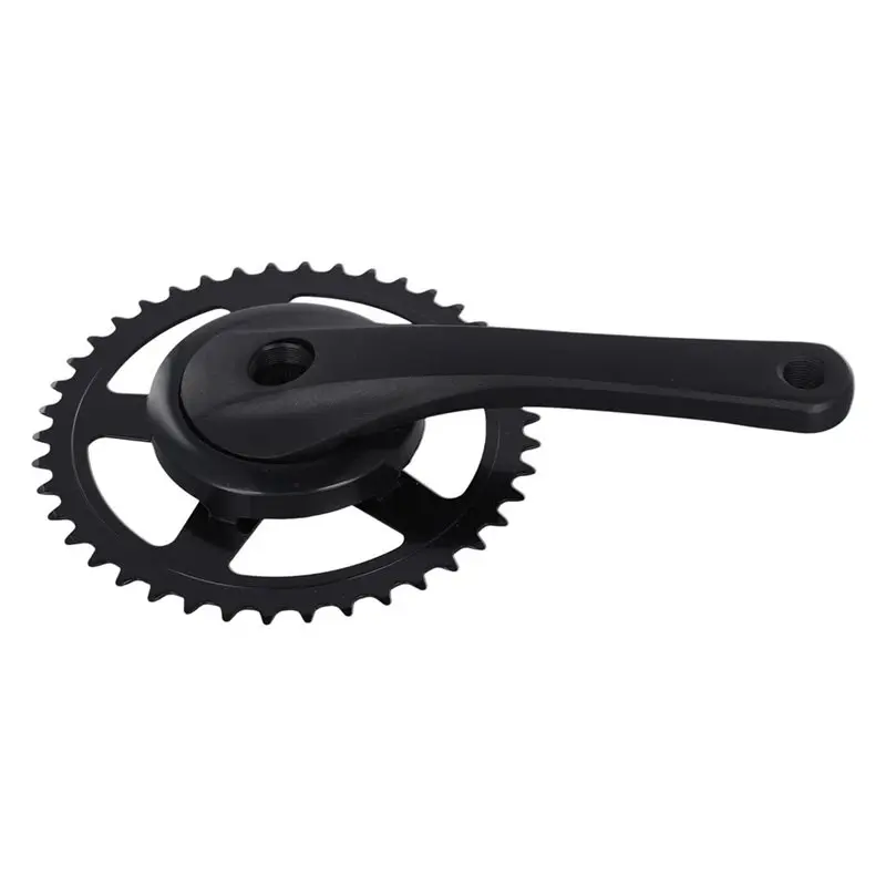XSXS-Aluminum Alloy For Bike Crankset 42T 170Mm, Fixie, Ebike, Road And MTB Bicycle Parts- For Square Taper Bottom Bracket Compa