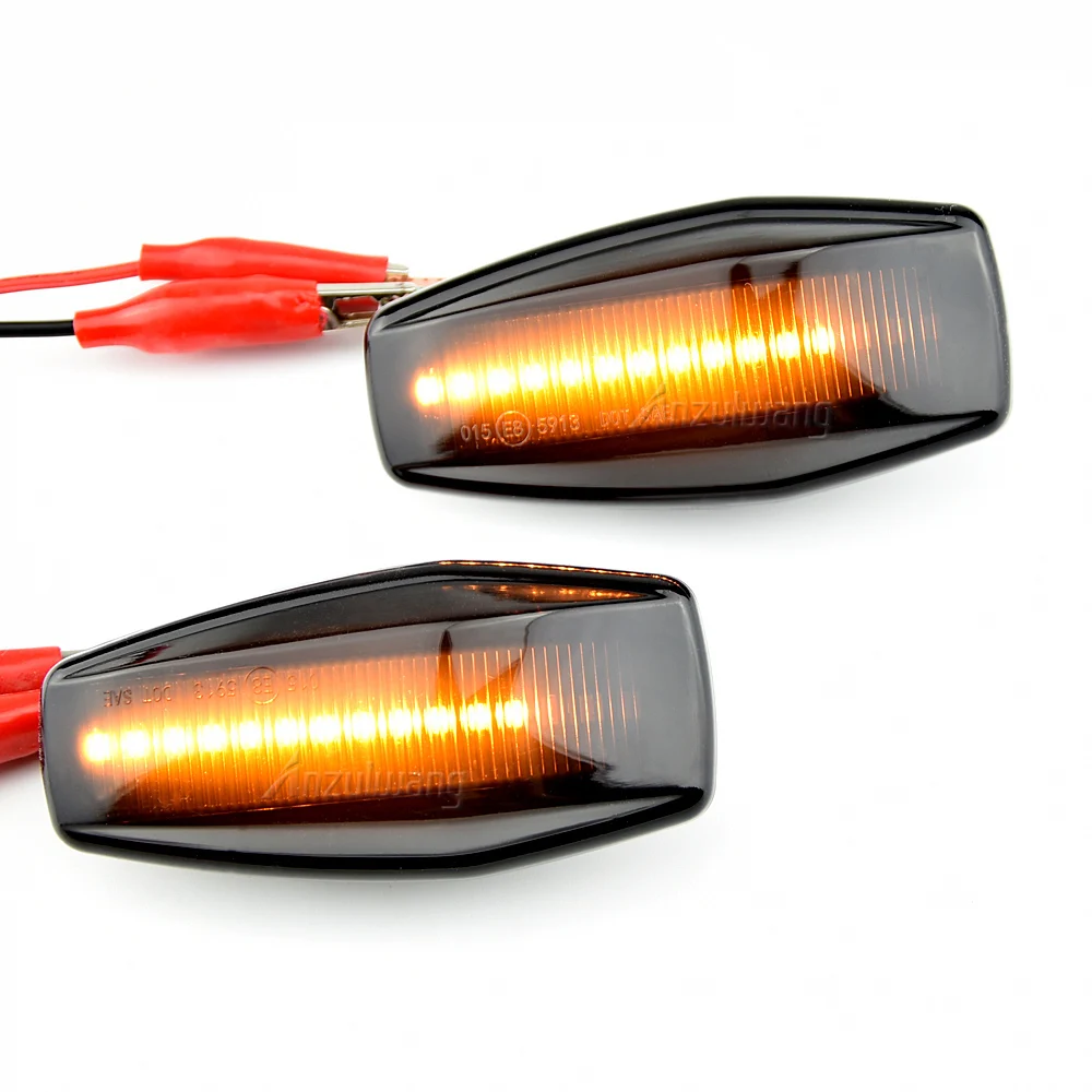 Dynamic Flashing Turn Signal LED Side Marker Light For KIA Rio Sportage Sedona Picanto Morning Opirus Amanti Ggand Carnival MK3