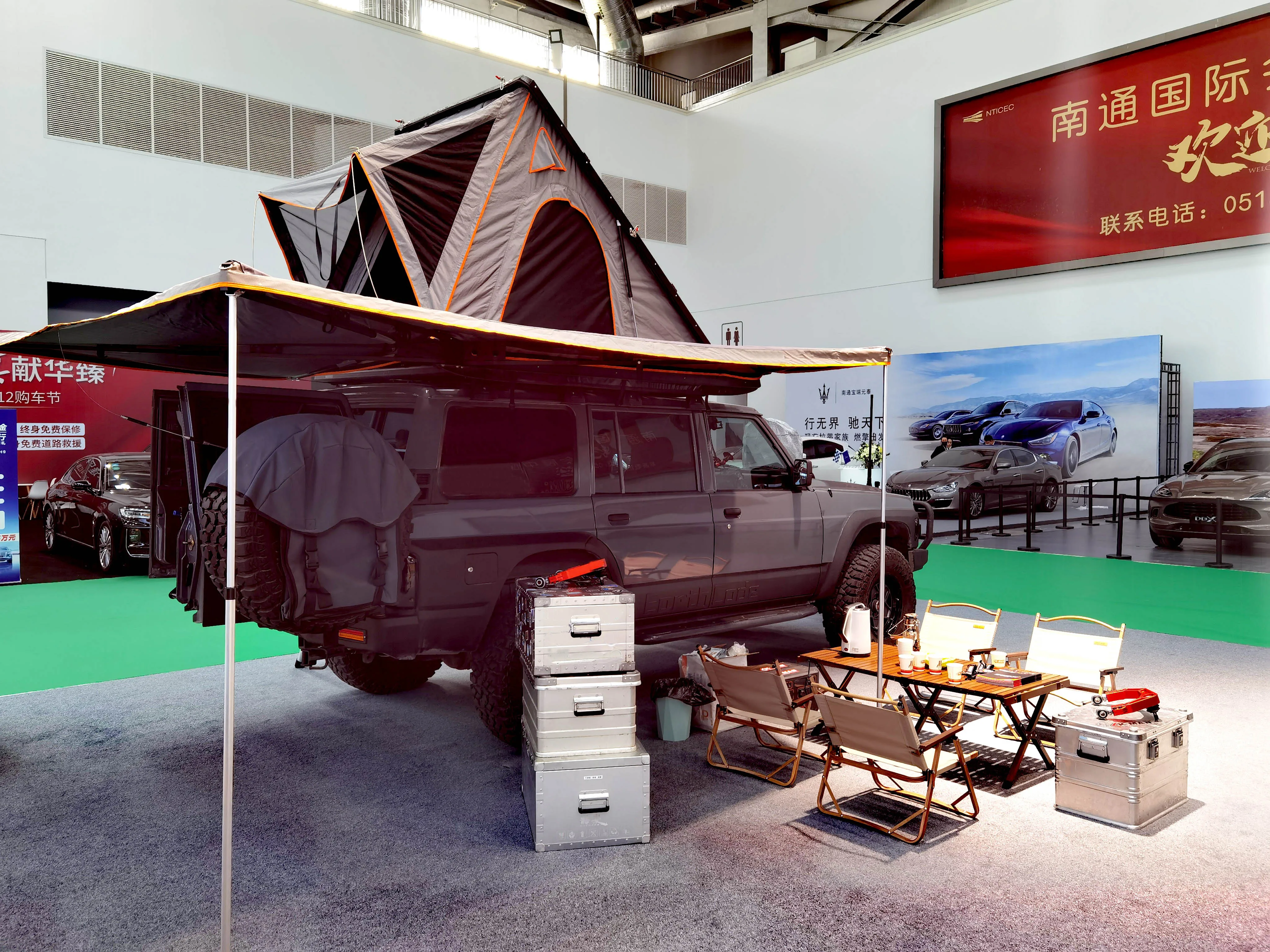 مظلة قائمة بذاتها 4X4 Rvs 270 درجة للتخييم في السيارة #4