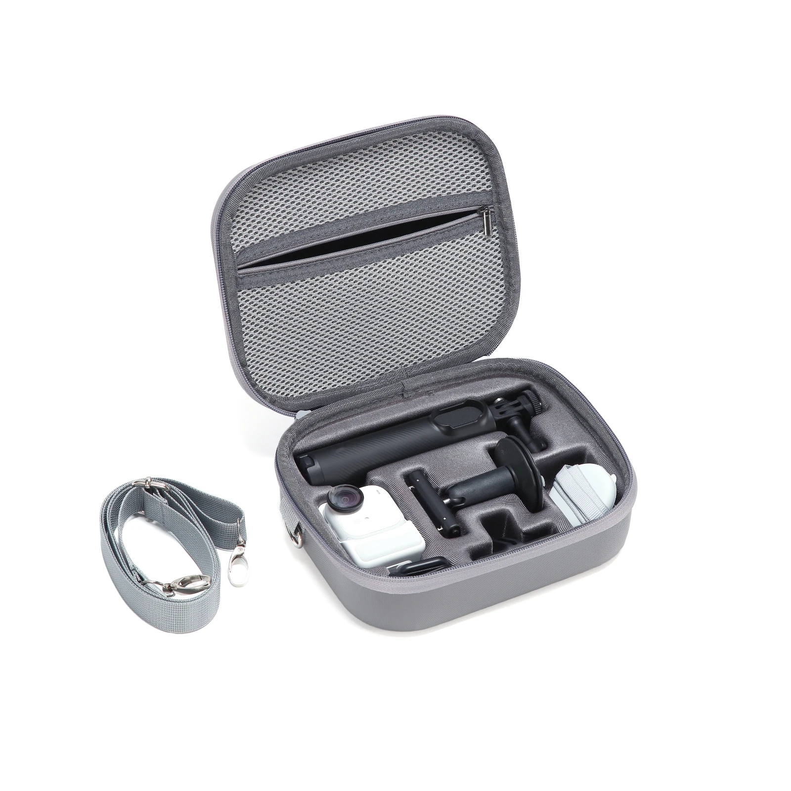 

Carrying Case for Insta360 Go Ultra,Storage Bag PU Storage Case Hard Shell Travel Case Organizer Shoulder Bag for Ultra Camera