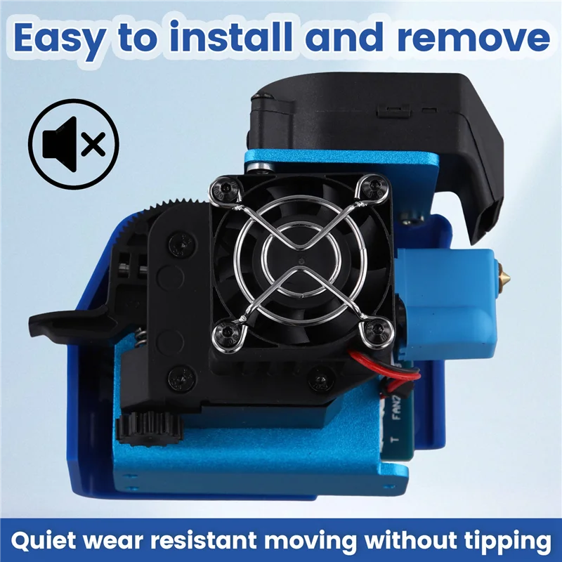 A84G-For Artillery 3D Printer Extruder For Genius High Temperature Single Jet Component Extruder Silent, Easy Install