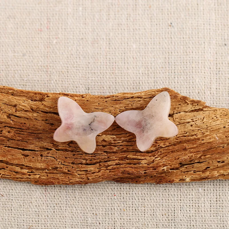 B&F Pink Opal  Earring Beads for Jewelry Making, Handmade Natural stones beads, Stones for jewelry Making Supplies