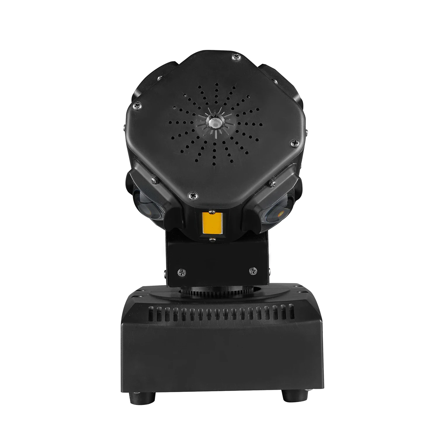 2 Arms Rotating Moving Head Light 8PCS Beads Stage Effect RGBW Beam Laser Strobe Disco Party DMX Sound Control Light