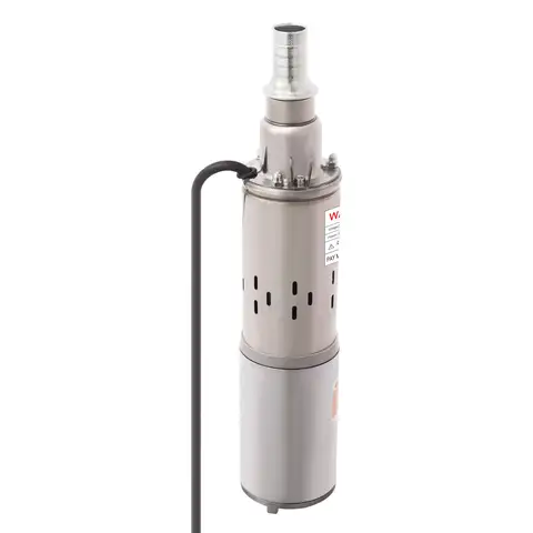 12V DC 180W Stainless Steel Submersible Deep Well Water Pump 30m Head 263.96Gal/H IP68 Overheat Protection 17m Cable Low Noise