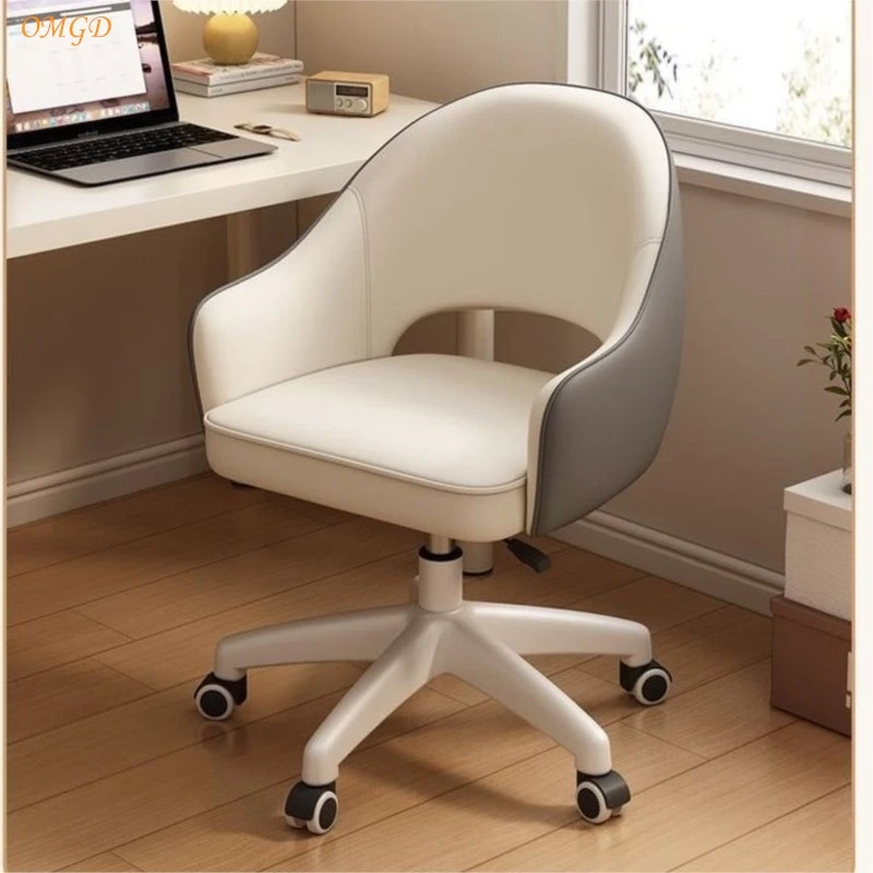 Omgd Simple Modern Home Bedroom Makeup Chair Sedentary Not Tired Boss Manager Office Chair Comfortable Study Writing Chair