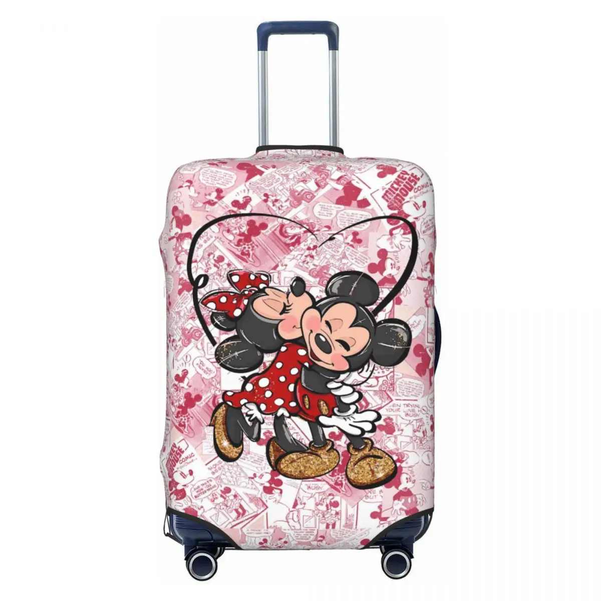 

Чехол для чемодана с изображением Микки Мауса, моющийся, защитный, для багажа 18-32 дюйма