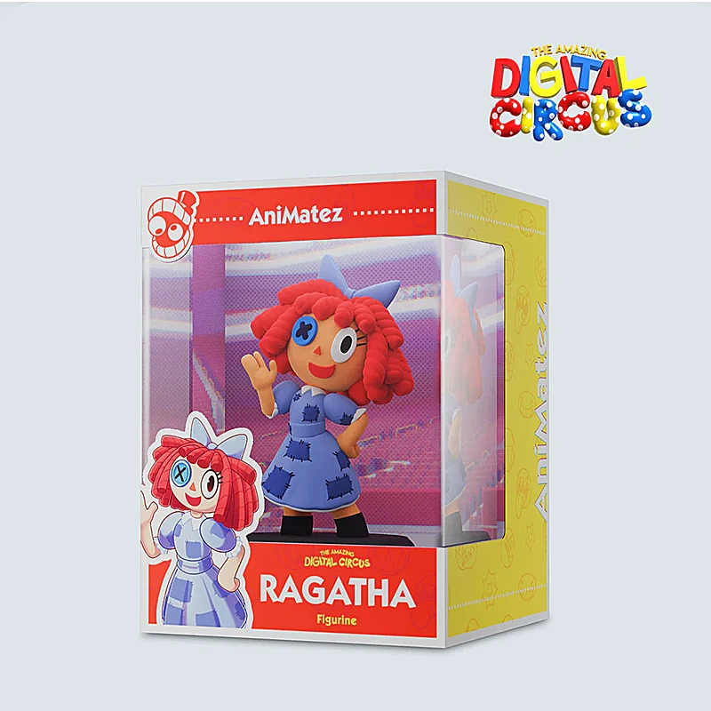 Stock Ready The Amazing Digital Circus Figure Official Merch Pomni Doll Ornament Echt verzamelobject