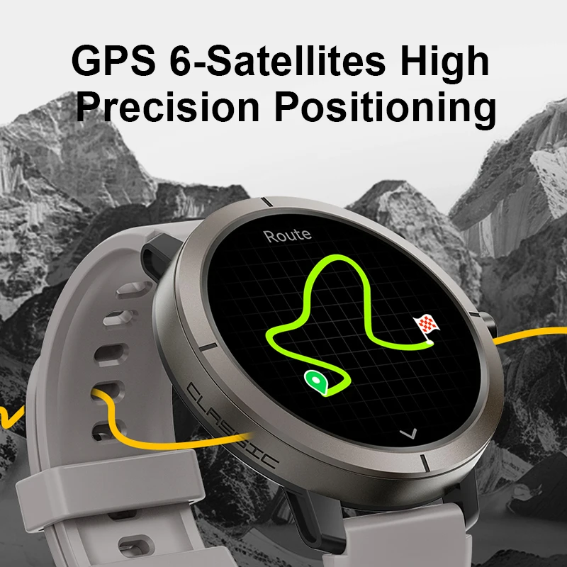 2025 GPS Smartwatch AMOLED 1.32 "Orologio militare Chiamata 5ATM Impermeabile 170 modalità sportive Smart Watch con bussola Barometro Altitudine