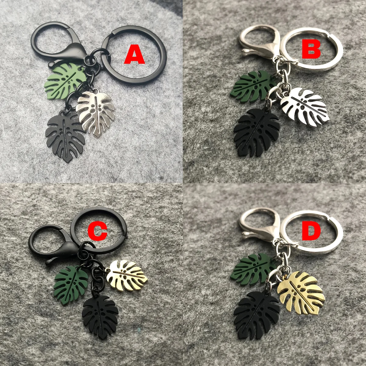 Monstera Keychain, Bag Charm, Anniversary Gifts, Best Friend Gifts, Gift for Him, Valentine's Day Gifts, Gifts for Her