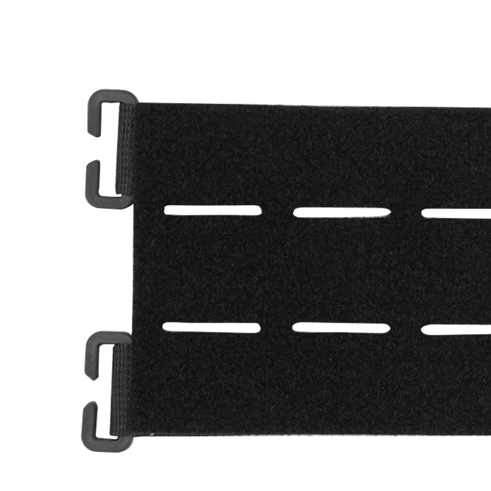 DIZETION Nylon Taktische Patches Board Molles Patches Panel Display Halter für Rucksack Jagd Mini Patches Board Streifen – Detail 5
