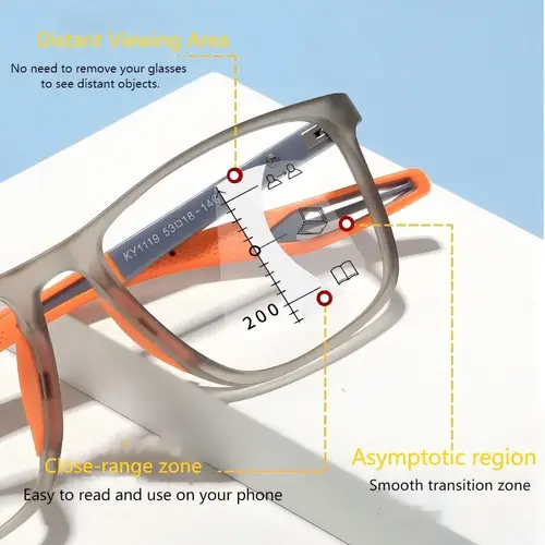 Imagen 2 del producto Gafas de lectura Autofocus: lentes Autofocus te permiten ver cerca y lejos sin esfuerzo sin quitar tus gafas.